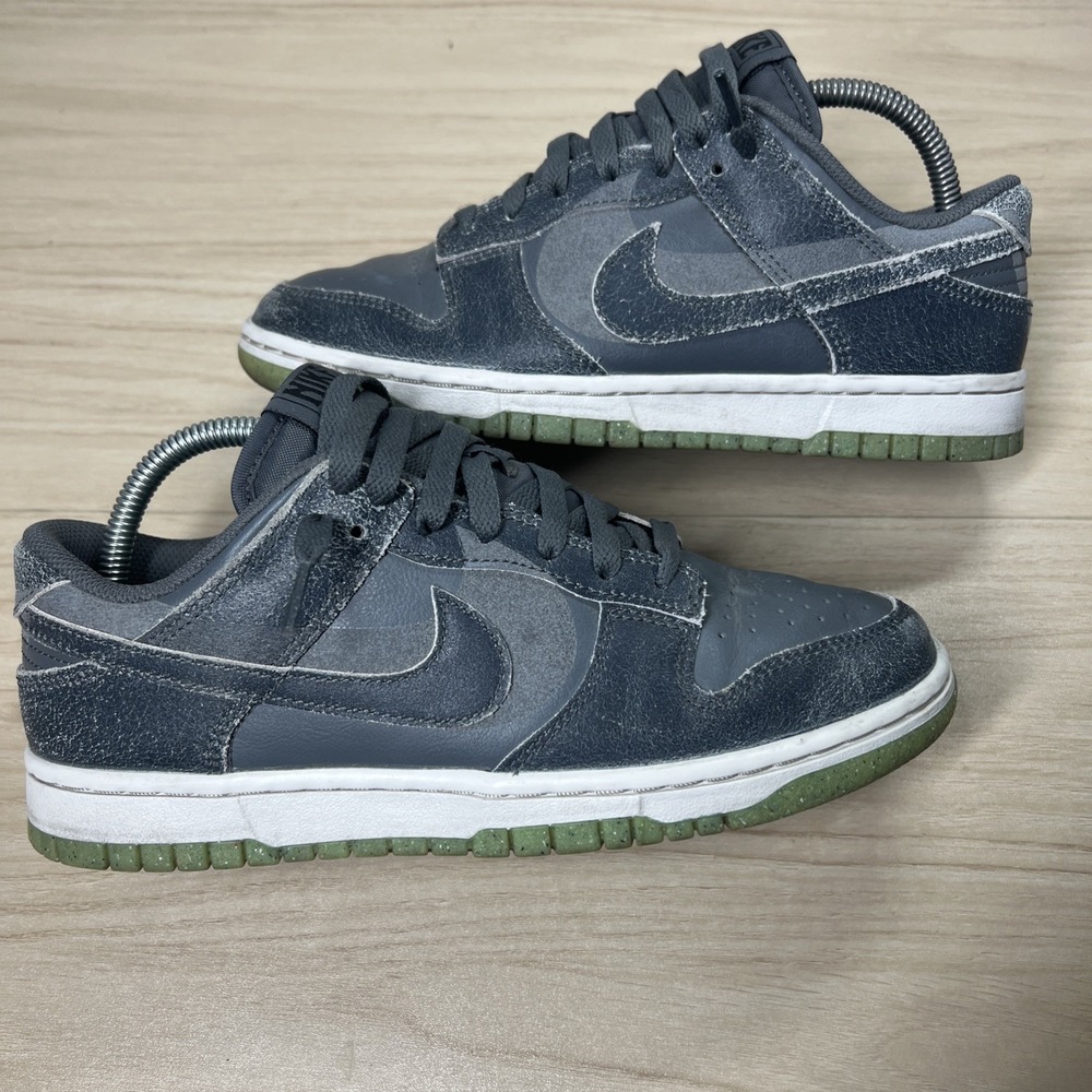 Nike Dunk Low Retro 2022 Halloween Iron Grey Scream Green‎ DQ7681-001 Men's 7